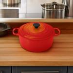 Le Creuset 7.25 qt. Flame Dutch Oven