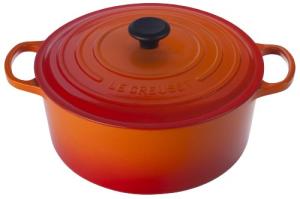 Le Creuset 9qt Flame Round Dutch Oven