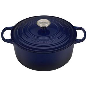 Le Creuset Indigo 5.5 qt Round Dutch Oven