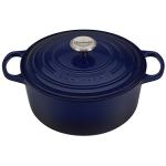 Le Creuset Indigo 5.5 qt Round Dutch Oven
