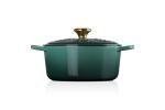 Noel Collection Dutch Oven with Gold Knob