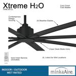 Minka-Aire Xtreme H2O 84 Inch Outdoor Fan