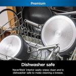 NeverStick Premium 13-Piece Cookware Set in Grey