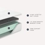 Ashley Chime 10 Inch Firm Memory Foam Mattress