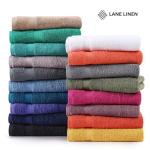 24-Piece Cotton Bath Towel Set in Cool Grey