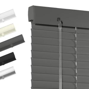 Custom Fruit Green Cordless Mini Blinds, 59" x 48