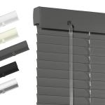 Custom Fruit Green Cordless Mini Blinds, 59" x 48