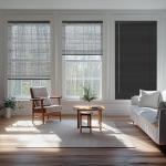 Custom Fruit Green Cordless Mini Blinds, 59" x 48