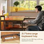 SEDETA 94.5" Dual Home Office Desk with Storage