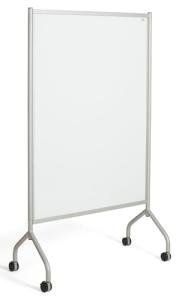 Double-Sided Magnetic Dry Erase Board with Wheels