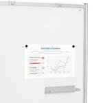 Double-Sided Magnetic Dry Erase Board with Wheels