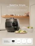 Cuckoo 6-Cup Twin Pressure Rice Cooker – Black