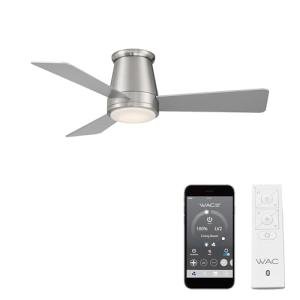 WAC Smart Fans Hug 44in Ceiling Fan with Light