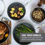 20-Piece Nonstick Cookware Set with Cool Handles