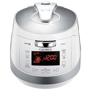 White Induction Heating Pressure Rice Cooker 6-Cup
