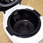 White Induction Heating Pressure Rice Cooker 6-Cup