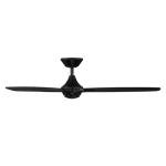 Blitzen 54in Matte Black Ceiling Fan with Remote