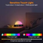 Wake Up Light Alarm Clock with Touch Control
