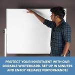 Portable Double-Sided Rolling Whiteboard with Stand