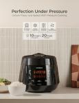 Cuckoo 10-Cup Electric Pressure Rice Cooker – Black