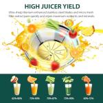 KOIOS 1200W Juicer with 3" Feed Chute