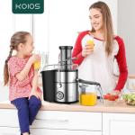 KOIOS 1200W Juicer with 3" Feed Chute