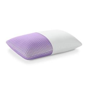 Purple Harmony Hex Grid Pillow (Standard Size)
