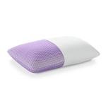 Purple Harmony Hex Grid Pillow (Standard Size)