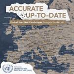 Personalized Travel Map with Pins on Canvas