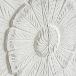 Wood Carved King Bed Headboard with Mandala Design