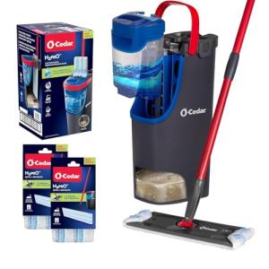 O-Cedar H2prO Flat Mop System with Refills
