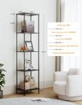 RGBW Color Changing Display Shelf and Floor Lamp