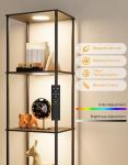 RGBW Color Changing Display Shelf and Floor Lamp