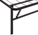 Full Size Foldable Metal Bed Frame with Storage