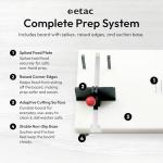 One-Handed Adaptive Cutting Board with Non-Slip Base
