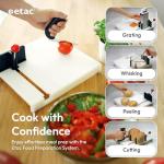 One-Handed Adaptive Cutting Board with Non-Slip Base