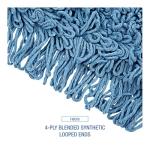 Looped-End Dust Mop Kit with Metal Handle