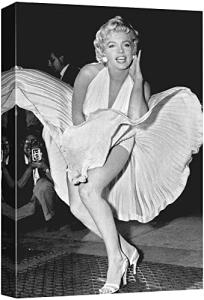 Marilyn Monroe Colorful Canvas Print Wall Art