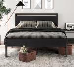 14 Inch Full Size Metal Bed Frame with Storage