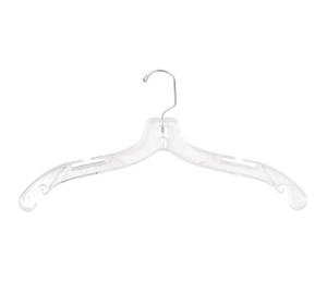Extra-Large Plastic Shirt/Dress Hangers with Hooks