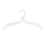 Extra-Large Plastic Shirt/Dress Hangers with Hooks