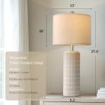 Set of 2 Modern 27.5'' Ceramic Table Lamps
