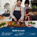 Large Walnut Wood Cutting Board with Juice Groove