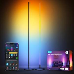 Govee RGBIC Smart LED Floor Lamp 2-Pack