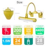 Cordless Rechargeable Picture Light with Remote