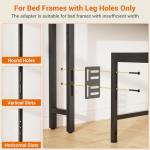 Queen Size Headboard with Storage and USB Ports