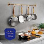 14-Piece Copper-Core Stainless Steel Cookware Set