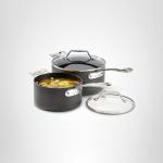 Nonstick Black Saucepan Set, 4-Piece