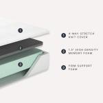 Ashley Chime 10 Inch Firm Memory Foam Mattress