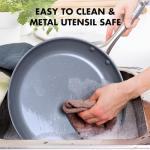 GreenPan Lima Ceramic Non-Stick Skillet, Gray